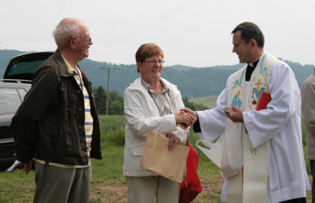 Einweihung und Segnung der Heinrich-Bender-Gedenktafel in Eckersdorf
