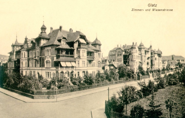 Ernst'sche Villen, Zimmerstra&szlig;e 8-12 in Glatz