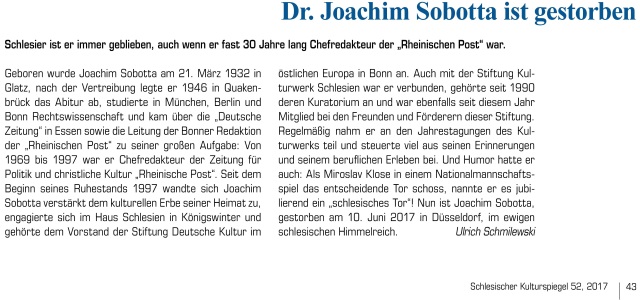 Schlesischer Kulturspiegel