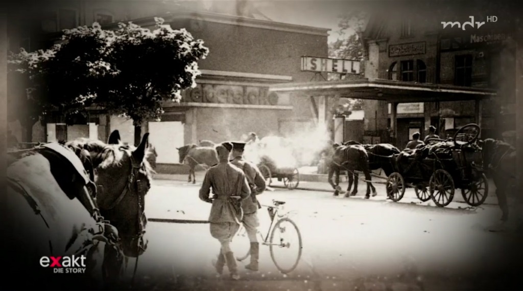 Soldaten der Sowjetarmee im Mai 1945 in Glatz