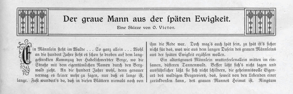 Zeitschrift &bdquo;Die Grafschaft Glatz&ldquo; Nr. 1/1914, S. 10