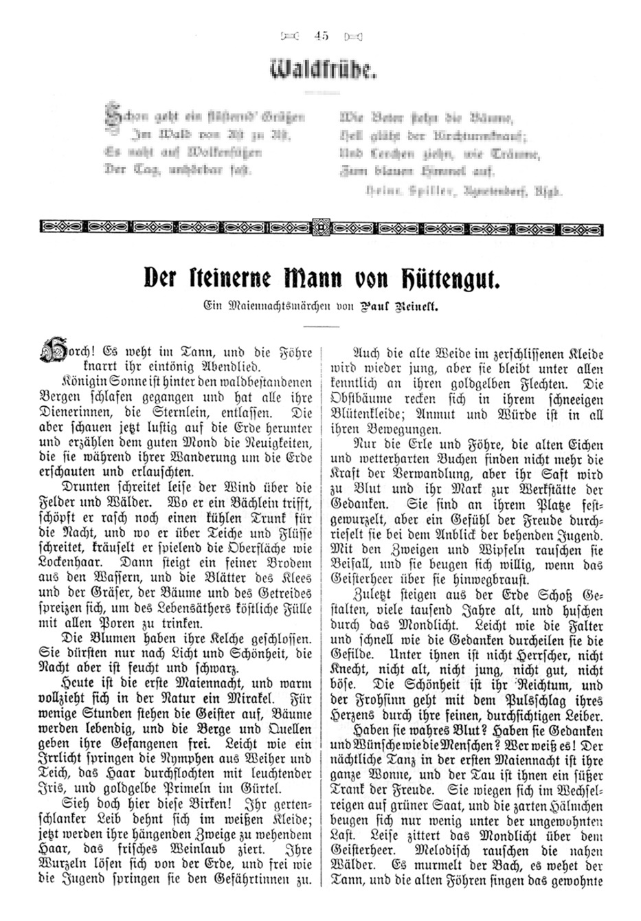 Der steinerne Mann von H&uuml;ttenguth.