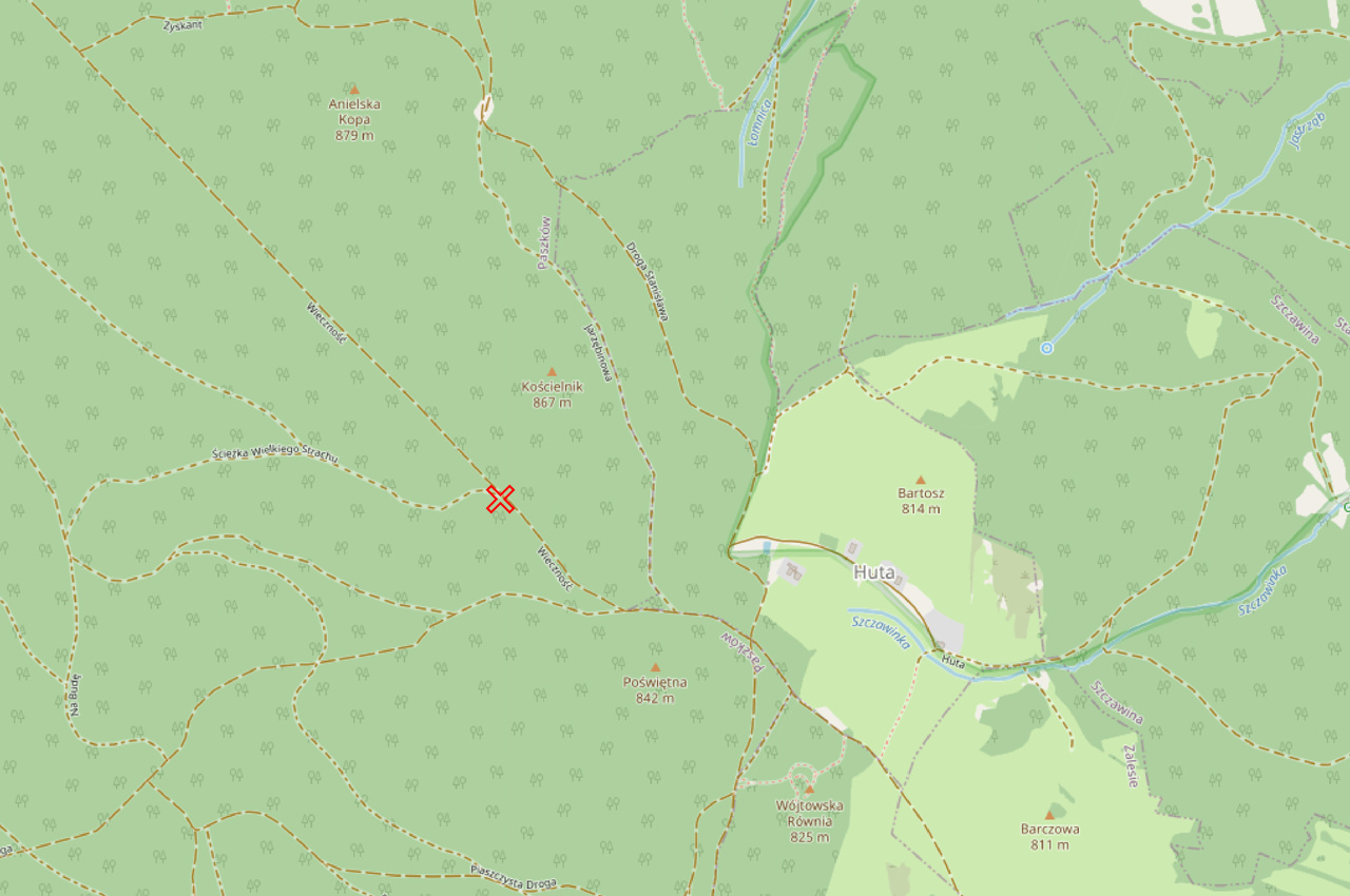 Standort des Grauen Mannes