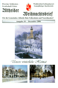 Weihnachtsbrief Bad Altheide 2006
