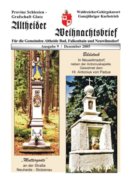 Altheider Weihnachtsbrief 9 (2005)