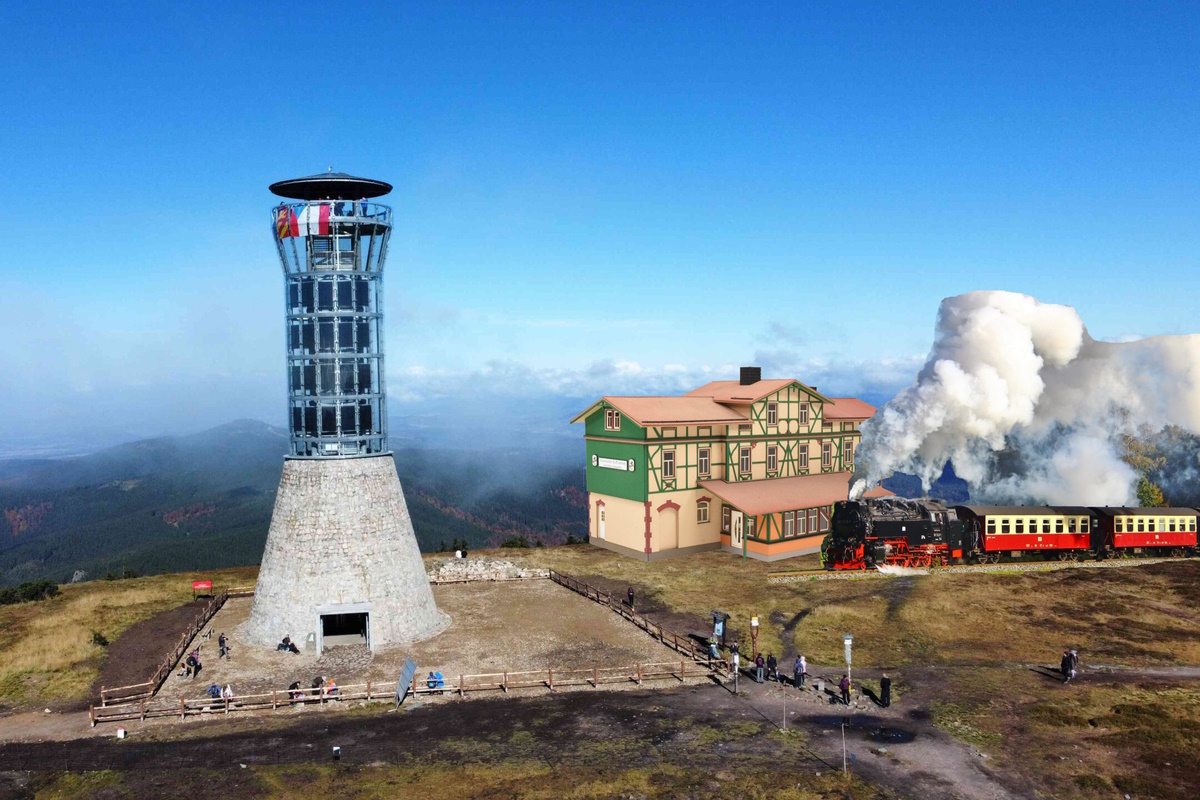 Neue Dampfz&uuml;ge auf den Glatzer Schneeberg