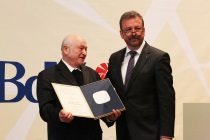 Fabritius und Jung  mit Ehrenplakette