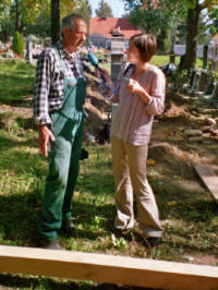 Friedhofsanierung in Ebersdorf/Hab.