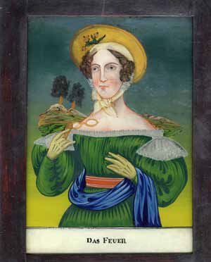 Darstellung des Feuers