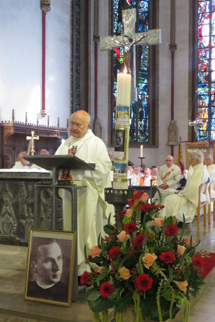 69. Glatzer Wallfahrt in Telgte 2015: Gro&szlig;dechant Pr&auml;lat Franz Jung