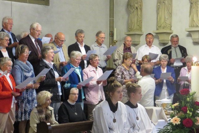 71. Glatzer Wallfahrt in Telgte 2017: Grafschaft Glatzer Chor