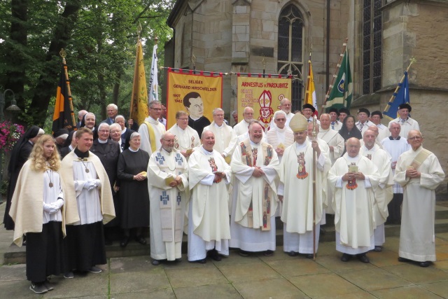 71. Glatzer Wallfahrt in Telgte 2017: Gruppenbild
