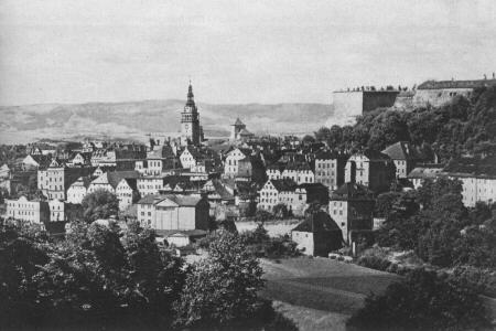 Glatz vom Schäferberg gesehen