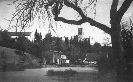 Teilansicht mit Schlo&szlig;