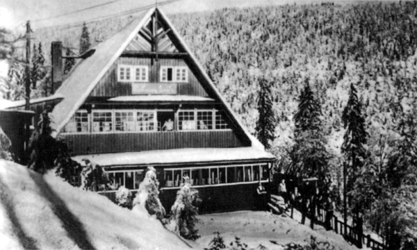 M&uuml;llermax-Baude im Winter