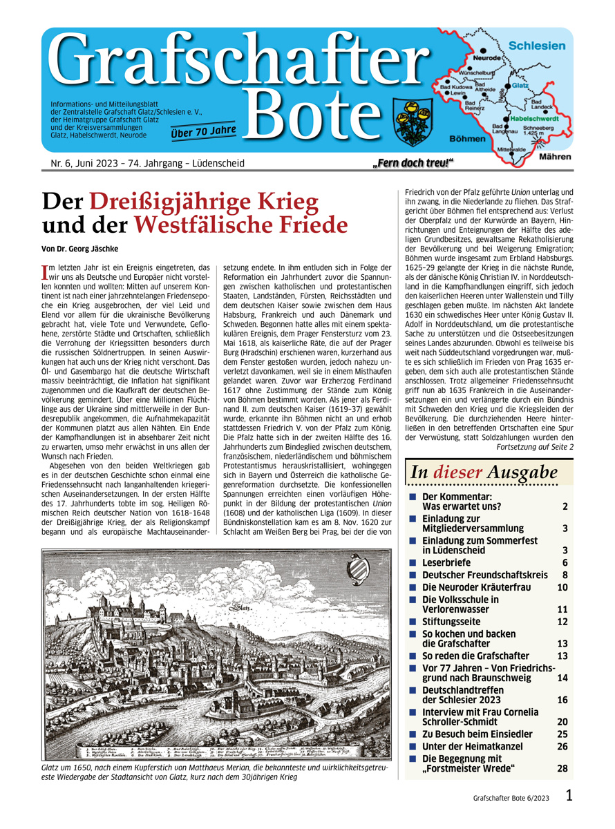 &bdquo;Grafschafter Bote&ldquo; 06/2023