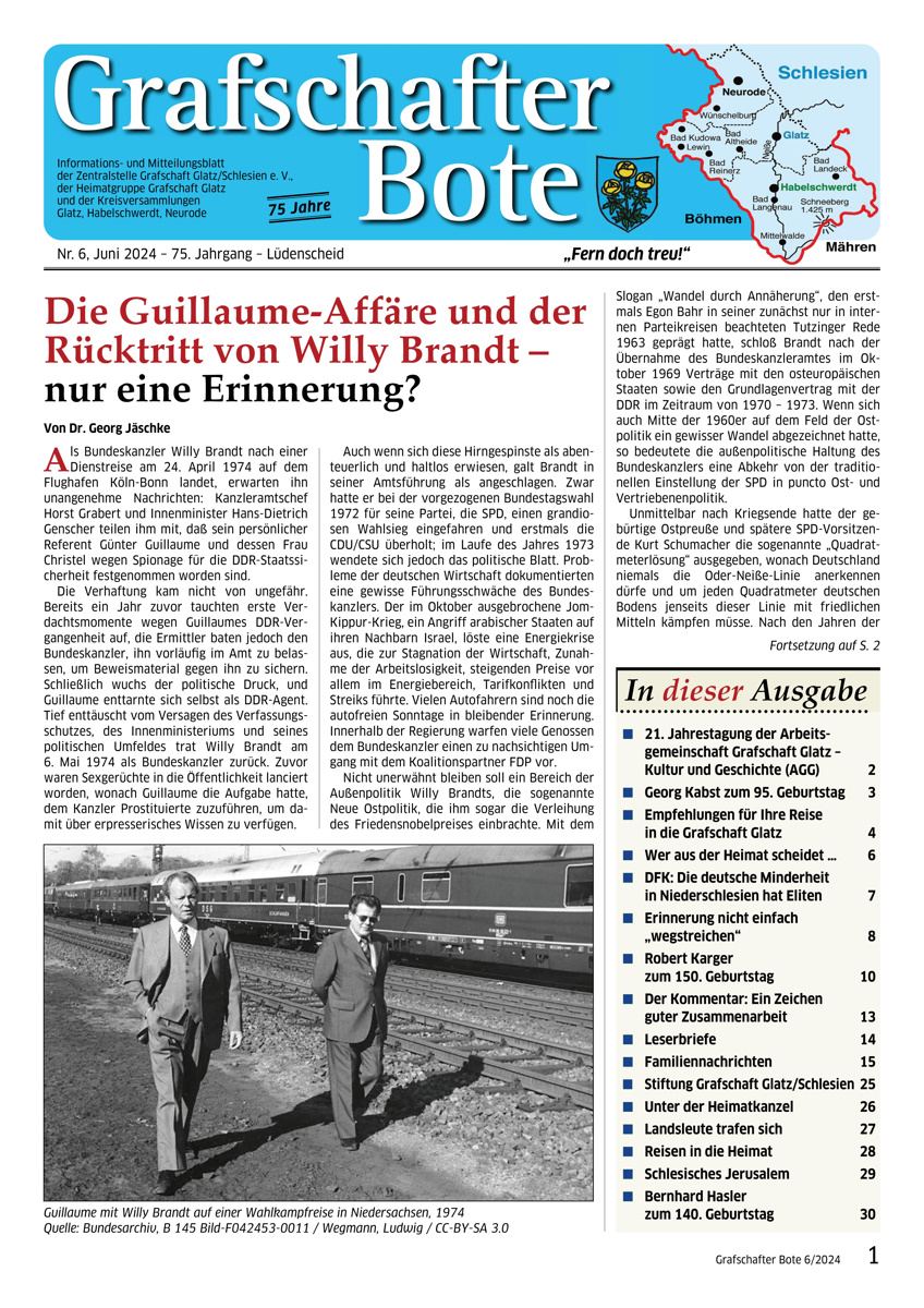 &bdquo;Grafschafter Bote&ldquo; 06/2024