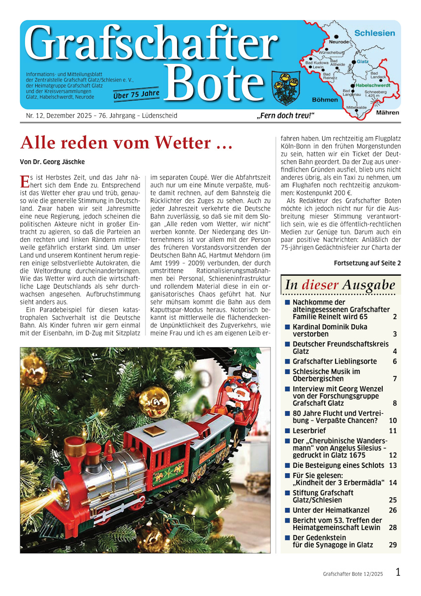 &bdquo;Grafschafter Bote&ldquo; 12/2025