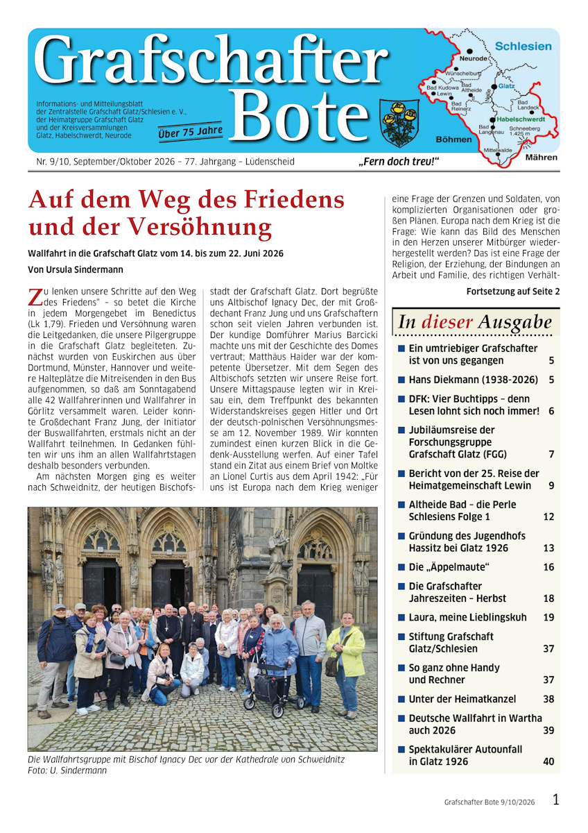 „Grafschafter Bote“ 9-10/2026