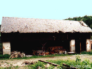 Wagen- und Ger&auml;teschuppen
