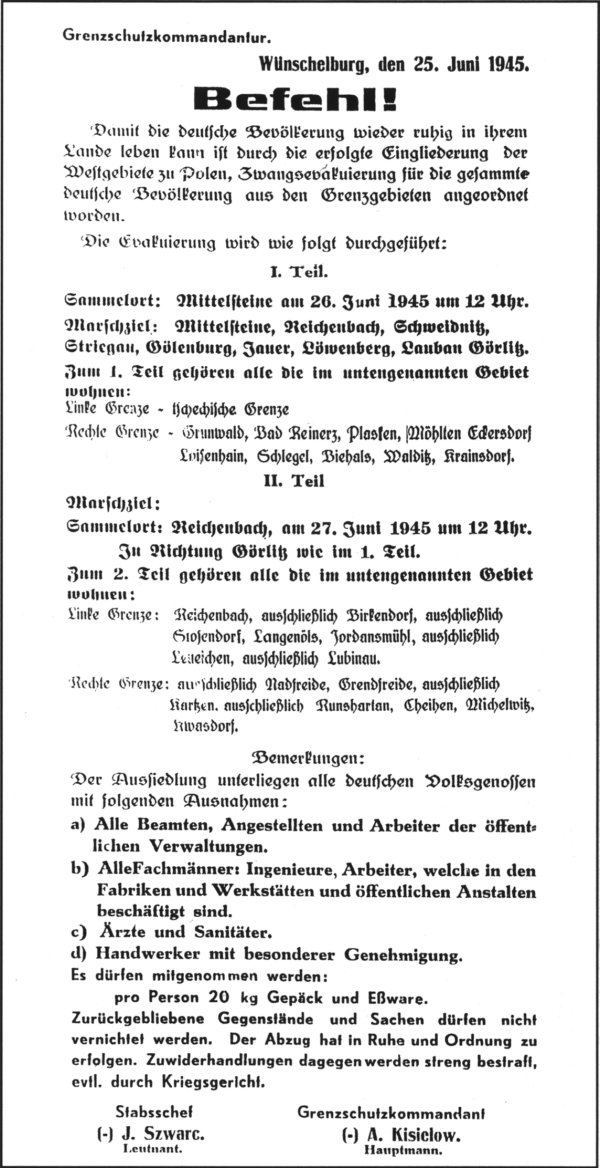 Befehl f&uuml;r W&uuml;nschelburg